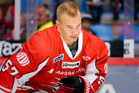 Niklas Nevalainen is confident he has the game to succeed in the Elite League with Sheffield Steelers. Picture submitted by Steelers Media.