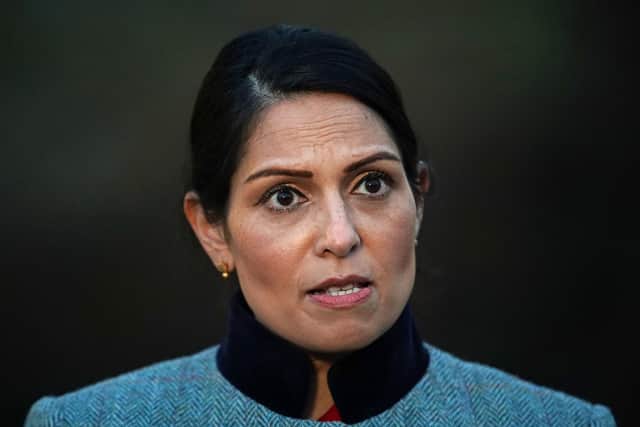 Priti Patel cancelled her scheduled appearance before the Home Affairs Select Committee yesterday. Picture: Aaron Chown/PA