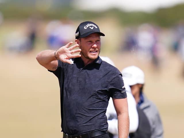 READY, WILLING AND ABLE: Sheffield's Danny Willett, pictured on the 17th during practice day four of The Open at St Andrews. Picture: Jane Barlow/PA