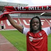 Rotherham's new signing Peter Kioso. Picture: RUFC