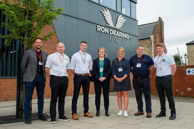 Business partners of Ron Dearing UTC help to develop and deliver employer-led projects, offer work experience and apprenticeships and lead the school’s careers information, advice and guidance programme. Pictures: Neil Holmes Photography.