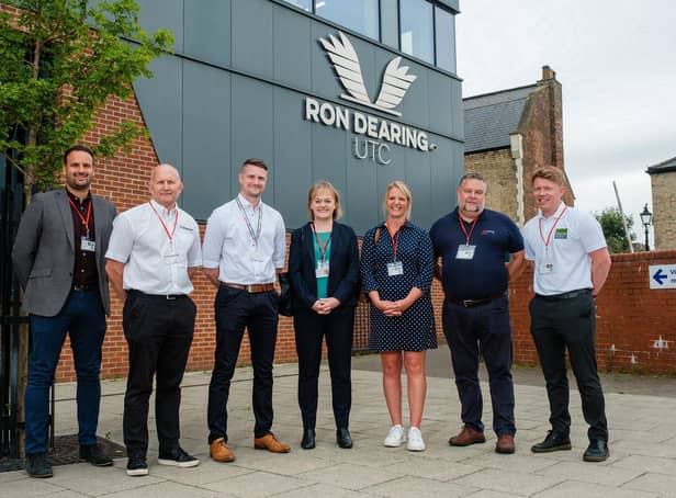 Business partners of Ron Dearing UTC help to develop and deliver employer-led projects, offer work experience and apprenticeships and lead the school’s careers information, advice and guidance programme. Pictures: Neil Holmes Photography.