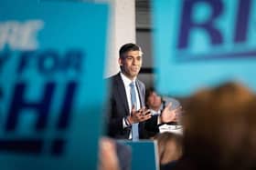 Rishi Sunak has won the second round of voting by Tory MPs.PIc: Stefan Rousseau/PA Wire