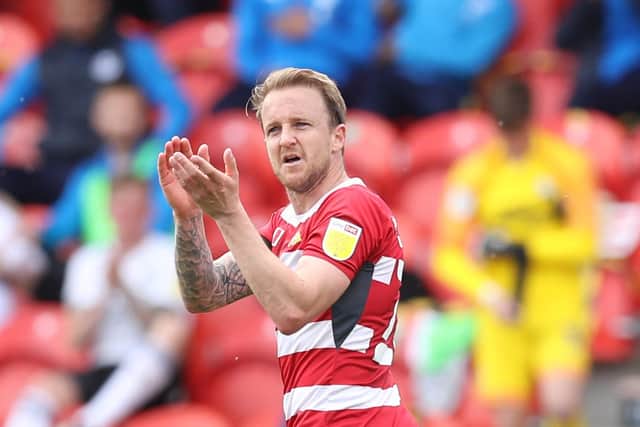 OFF-FIELD IMPACT: Former Doncaster Rovers captain James Coppinger believes the club has a strong enough squad to secure an immediate return to League One following their relegation from the third tier last season. Pictures: Getty Images