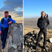 Dave Town and Chris Procter plan to set off on their fundraising trek on July 25.