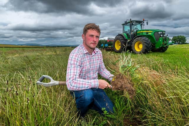 Matthew Nichols believes in regenerative farming and zero tilling