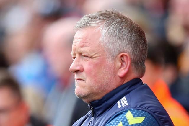 CHRIS WILDER: Is confident of getting more signings completed in the next fortnight. Picture: Getty Images.