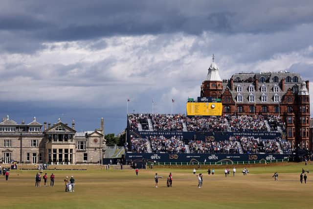 THE OPEN: Concludes today after four days of action at St Andrews. Picture: Getty Images.