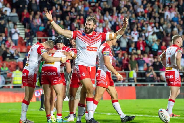 St Helens were too strong for the Giants. (Picture: SWPix.com)