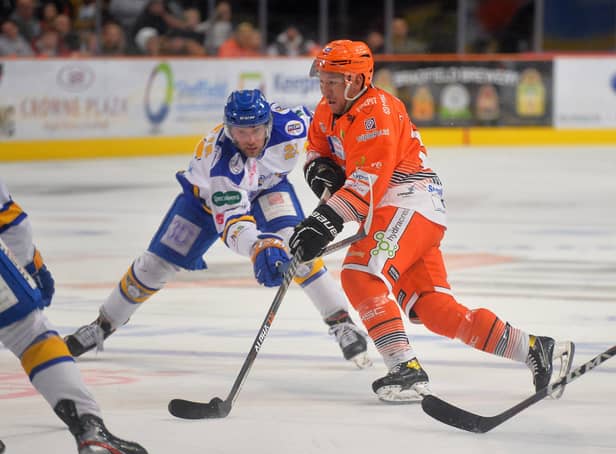Brendan Connolly is determined to be fit for opening night with Sheffield Steelers after missing the majority of the 2021-22 Elite League season through injury. Picture: Dean Woolley