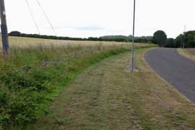The farmland near Newham Hall