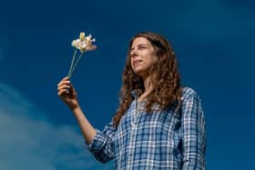 Gemma Boardman wants her flower arrangements to be as sustainable as possible