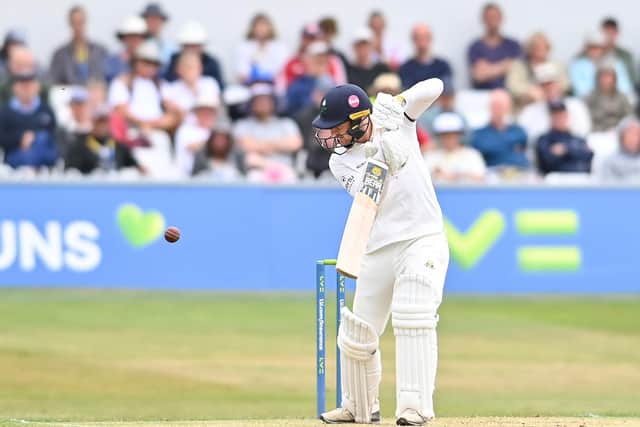 Yorkshire's Jonathan Tattersall got his maiden first-class century against Surrey (Picture: SWPix.com)
