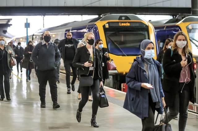 Grant Shapps said the Transpennine Route Upgrade, first announced in 2011, will cut journey times on the route by up to 40 per cent and allow passengers to travel from Leeds to Manchester in 33 minutes.