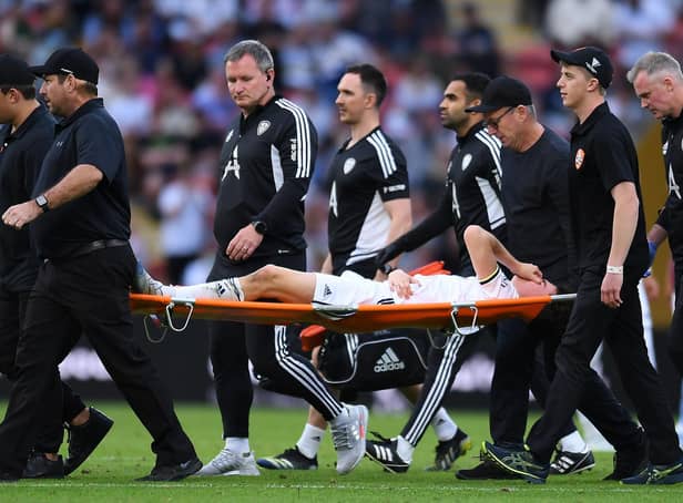 INJURY BLOW: For Leeds United youngster Archie Gray. Picture: Getty Images.