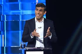 Rishi Sunak faces a battle to become leader of the Conservative Party (Credit: Jonathan Hordle/ITV)