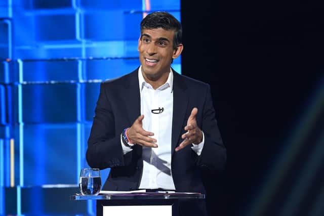 Rishi Sunak faces a battle to become leader of the Conservative Party (Credit: Jonathan Hordle/ITV)