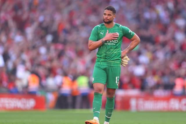 Manchester City keeper Zack Steffen, who has joined Middlesbrough on loan. Picture: Getty Images.