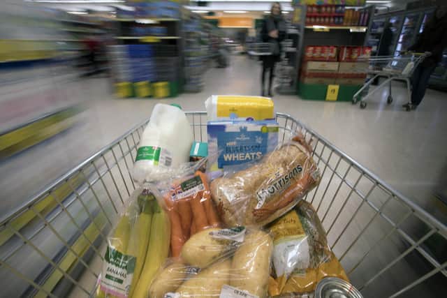 Shoppers are set to see their grocery bills for the year leap by £454 after food and drink inflation hit the second-highest level on record.