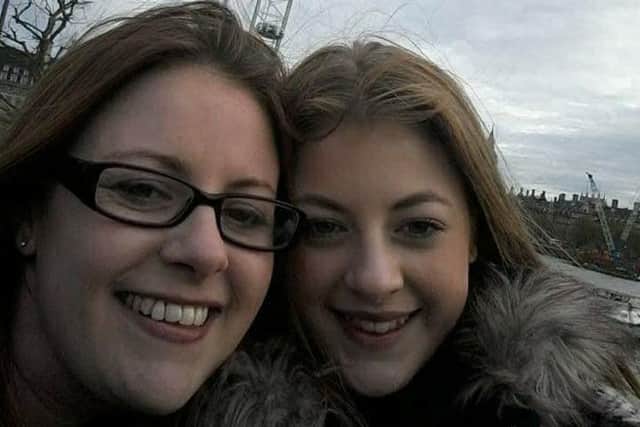 Kerry Roberts with her daughter Leah Hayes, who died in 2019 after she took MDMA with friends in a Northallerton car park
