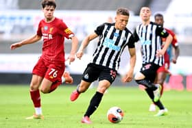 Newcastle United's Dwight Gayle, one of several players linked to Middlesbrough this summer. Picture: PA