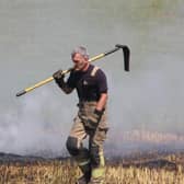 South Yorkshire Fire and Rescue confirmed they were dealing with a number of field fires around the county, including one in the Rawmarsh area of Rotherham, as forces declared a major incident.
Photo: South Yorkshire Fire and Rescue