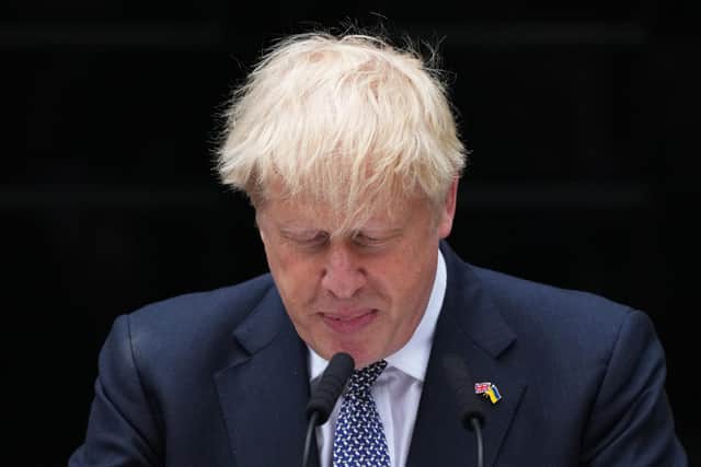 Boris Johnson took his last PMQs today. Picture: Getty.