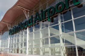 800 jobs are at risk after the owner of Doncaster Airport said it was launching a strategic review