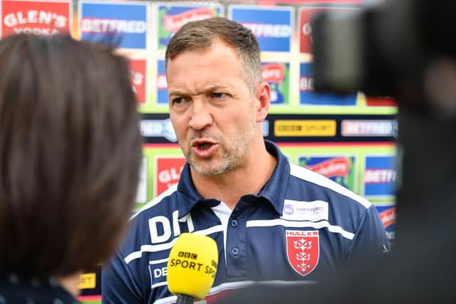 Danny McGuire has been in charge of Hull KR since the start of July. (Picture: SWPix.com)