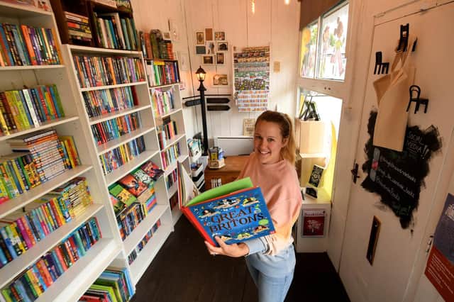 Leanne Yeomans at Through the Wardrobe Bookshop, Mirfield
