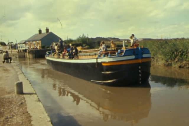 A 1970s clip of the last Humber keel boat taken from a Look North broadcast
