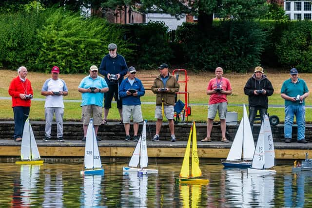 Members of Sheffield Ship Model Society, are in dispute with the new owners of the Swan Paddle Boating company