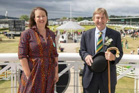 On the final day of The Great Yorkshire Show last week, the farming minister Victoria Prentis attended to launch officially a review into the pig sector in the hope that farmers, most of whom operate as small and independent businesses, can get a better deal. She is pictured with Charles Mills, show director.