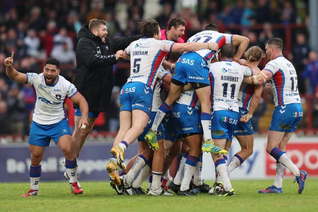 Wakefield Trinity claimed a memorable win over Hull FC only last month. (Picture: SWPix.com)