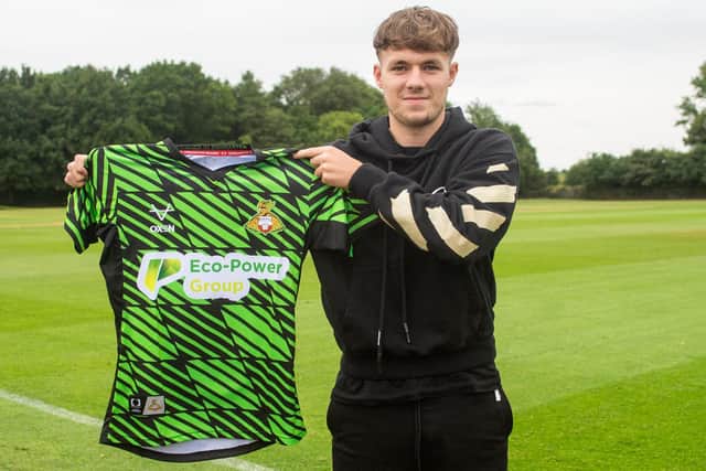 Latest Doncaster Rovers signing Kyle Hurst. Picture courtesy of Heather King/DRFC