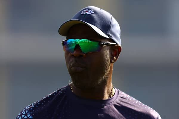 Yorkshire head coach Ottis Gibson. (Photo by Michael Steele/Getty Images)