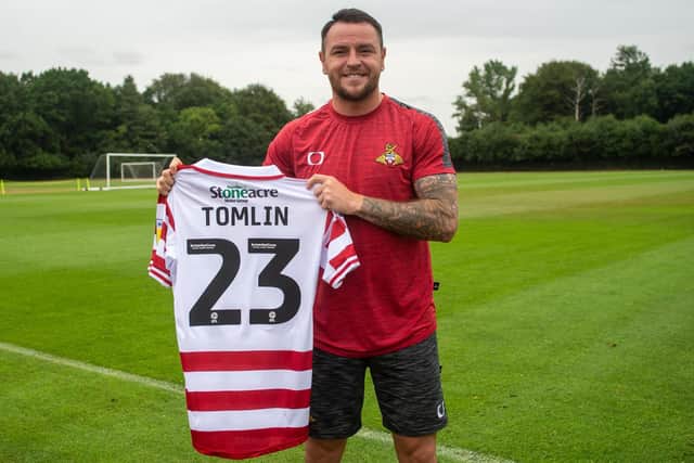 Lee Tomlin. Picture courtesy of Heather King/DRFC