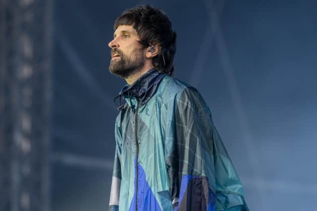 Serge Pizzorno of Kasabian at Tramlines festival, Sheffield. Picture: Scott Antcliffe
