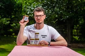 Henry Wilson,started a business called ‘Contains Nuts’ in 2019 from his mum’s kitchen in Ilkley