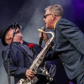 Lee Thompson and Suggs of Madness at Tramlines, Sheffield. Picture: Scott Antcliffe