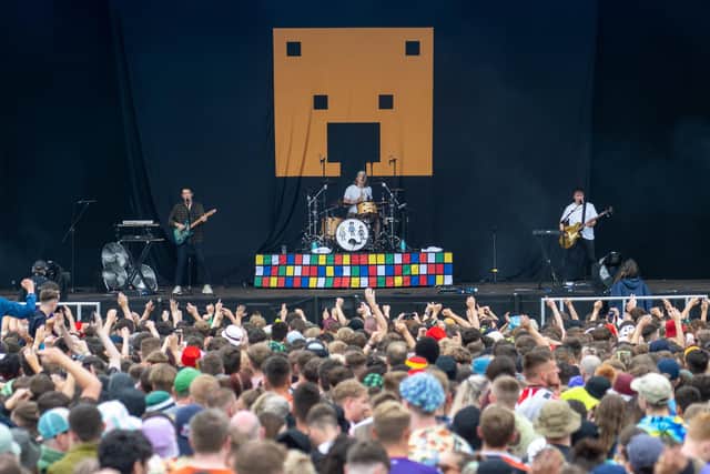 The Wombats at Tramlines, Sheffield. Picture: Scott Antcliffe