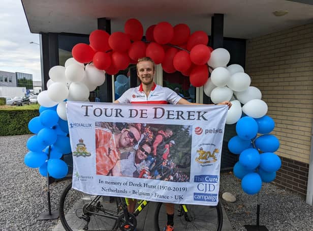Sales manager Chris Rodgers is undertaking the challenge to raise cash for research into Creutzfeldt-Jakob Disease (CJD), which former Pelsis employee Derek Hurst passed away from in 2019 aged 49.