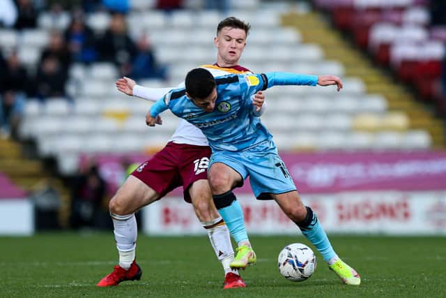 Elliot Watt (left) rejected fresh terms and has joined League Two rivals Salford Picture: Isaac Parkin/PA