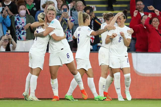 SEMI-FINAL SUCCESS: For England at Bramall Lane. Picture: Getty Images.