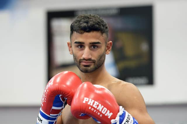 Bradford boxer Harris Akbar will look to follow up European gold with Commonwealth Games glory (Picture: Steve Ellis)