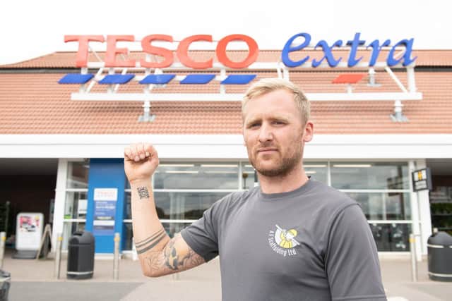 Dean made the decision to get the unusual tattoo after repeatedly forgetting his Clubcard