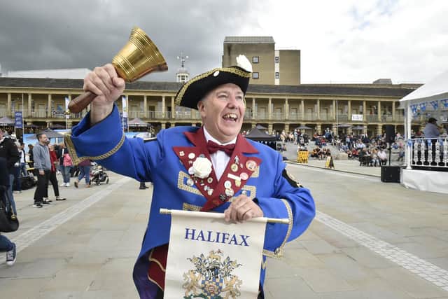 Yorkshire Day 2021 event at the Piece Hall, Halifax