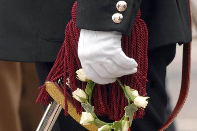 The Yorkshire regiment used to carry the Yorkshire rose