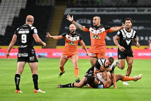 Hull FC were well beaten by Castleford Tigers last week. (Picture: SWPix.com)
