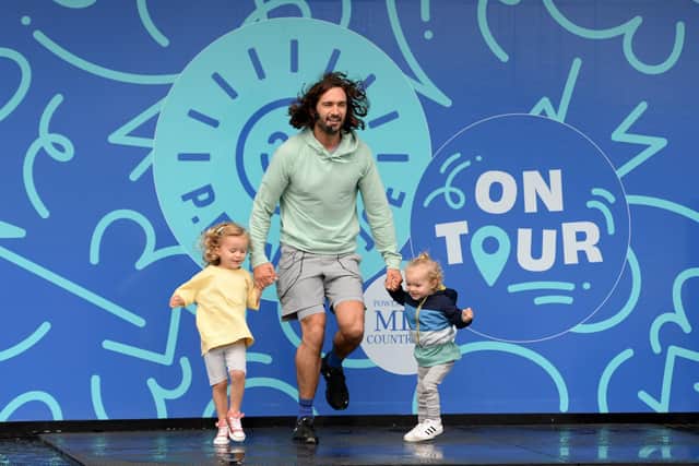 The Body Coach is on tour with PE With Joe for a second year. Photo: Eamonn M. McCormack/Getty